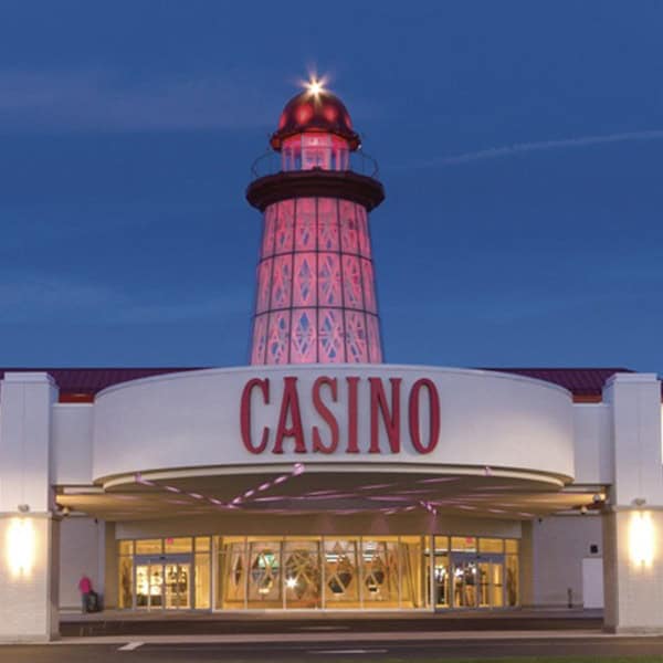 fall protection and window washing solution for New Brunswick Lighthouse Casino