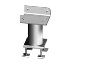 Cast-in-Place Material Hoist Base | Pro-Bel USA
