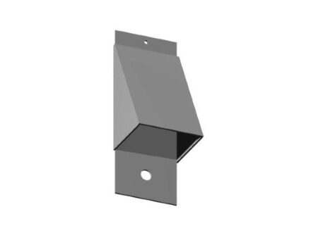 Angled cover plate