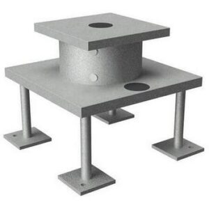 Pro-Bel Davit Base 600 Series Cast in Place for Davit Arm