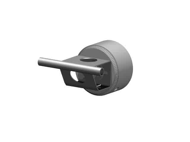 HLL (Hands Free) - Intermediate Anchor Support - Wall Mounted -Welded