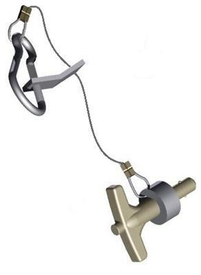 A lanyard for intermittent stabilization anchors