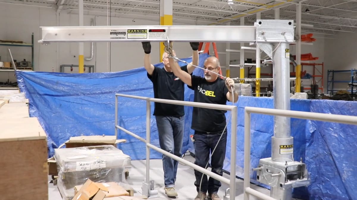 Davit Arm Demonstration
