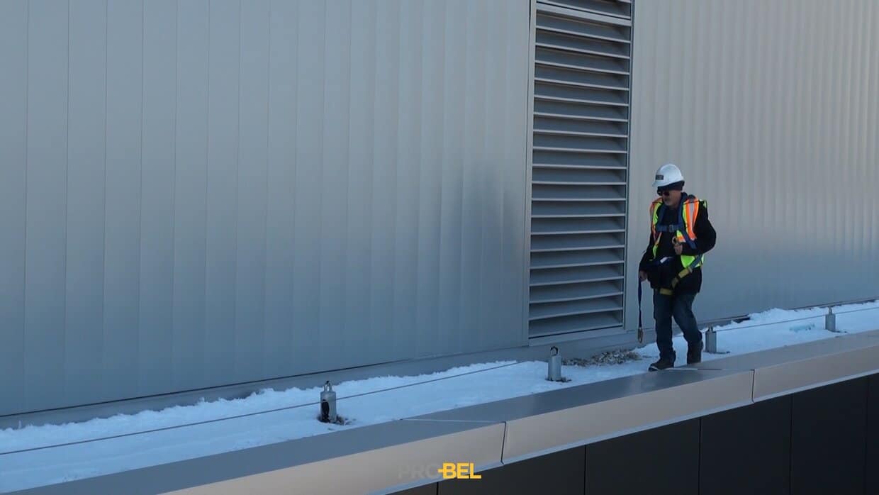 Horizontal Lifeline Fall Protection Demonstration