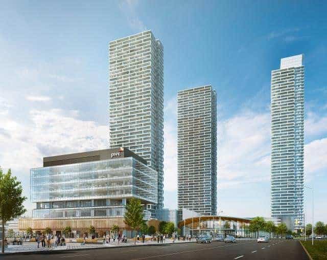 transit city towers vaughan pro-bel project